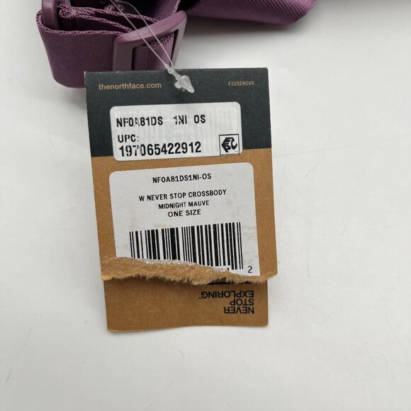 The North Face Purple Nylon We Never Stop Crossbody Bag - Picture 11 of 11